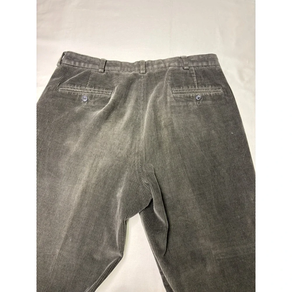 Brooks‎ Brothers 346 Corduroy Pants Mens 36x32 Brown Fabric